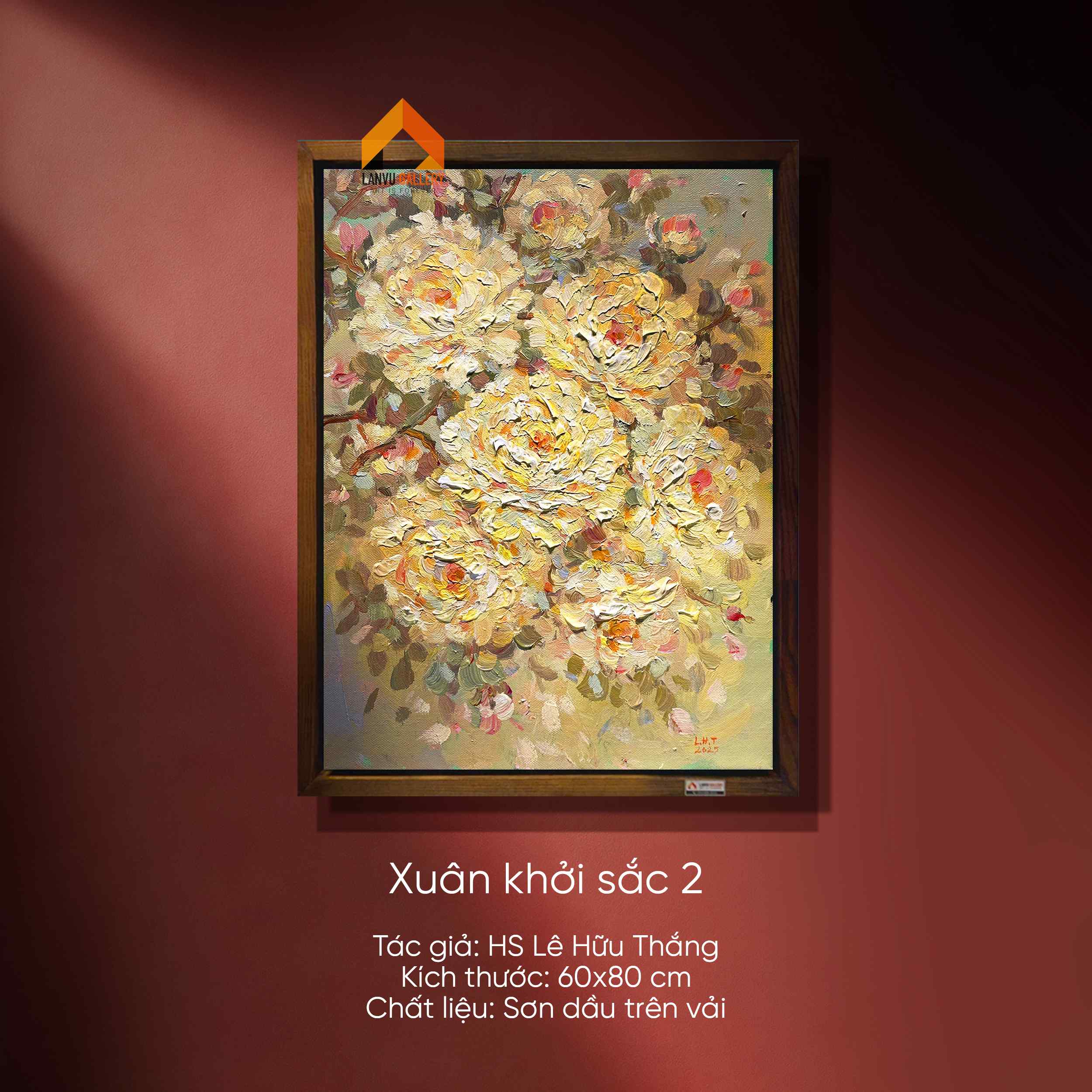 Xuân khởi sắc 2 - 60x80 - HS Lê Hữu Thắng FBP 2