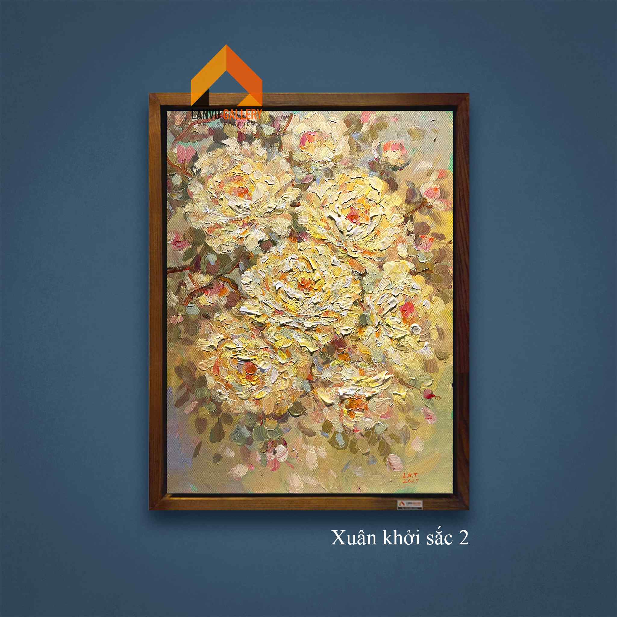 Xuân khởi sắc 2 - 60x80 - HS Lê Hữu Thắng LOGO