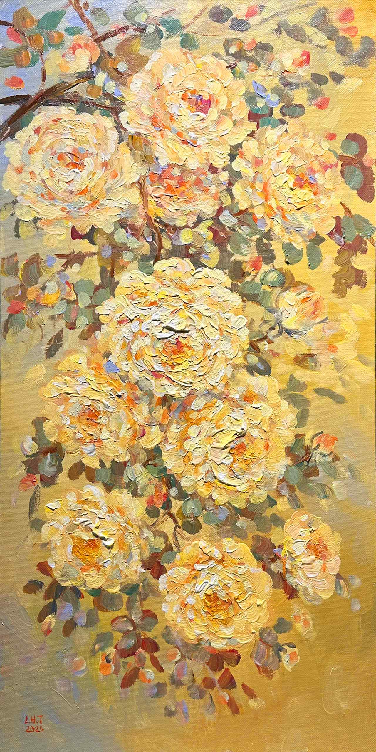 Xuân khởi sắc - 60x120 - HS Lê Hữu Thắng MAPS