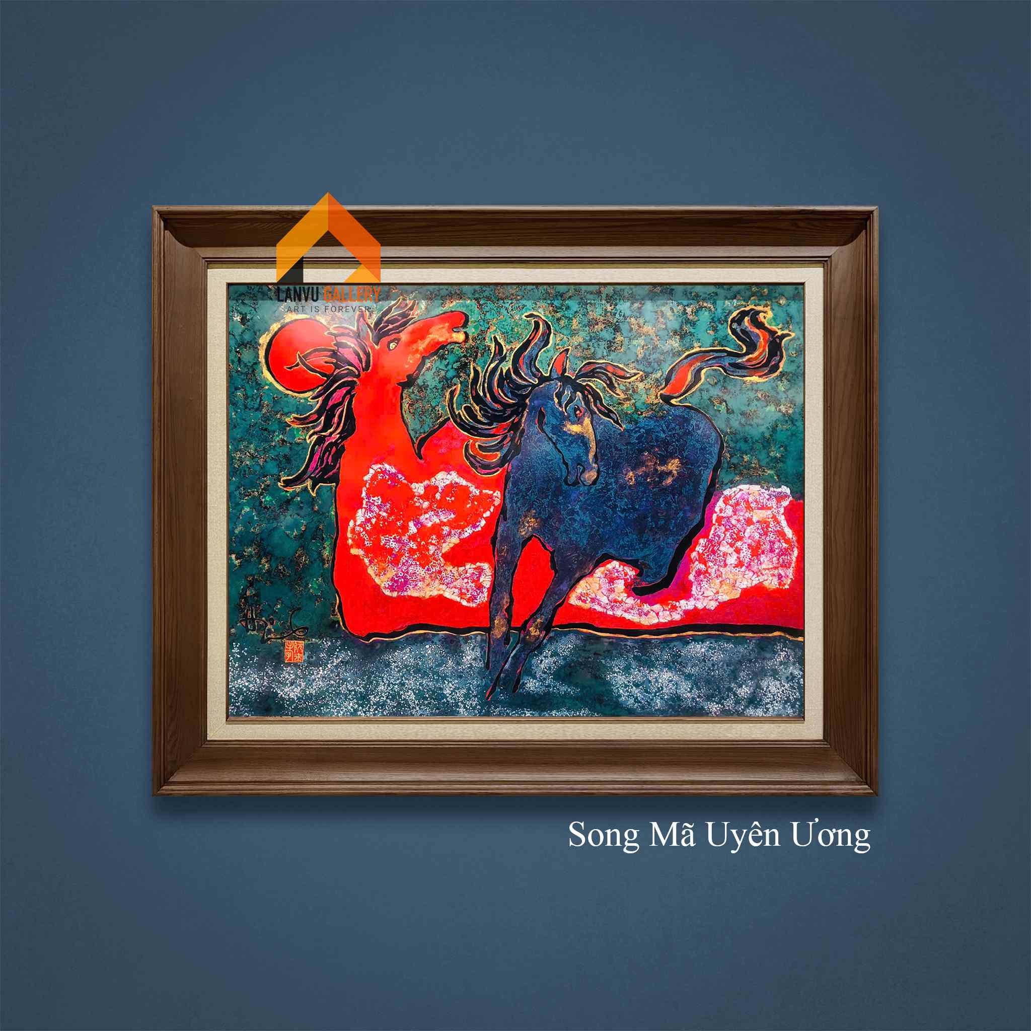 Song Mã Uyên Ương - 90x120 - SM 2026 - HS Nguyễn Sỹ Hiếu LOGO