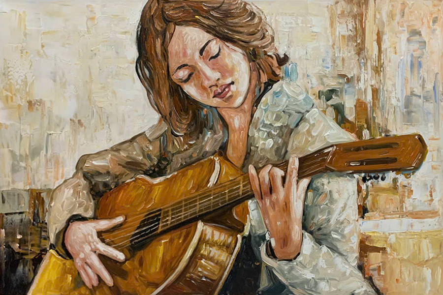 Lựa chọn tranh theo đúng gu âm nhạc của chính mình Cre: Internet