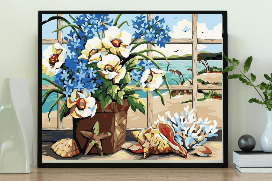 Tranh sơn dầu digital là tác phẩm hội họa được sáng tác bằng công cụ kỹ thuật số Cre: Internet