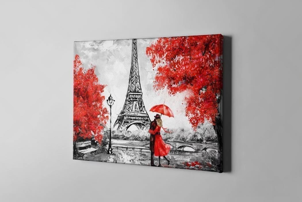 Tình yêu và tháp Eiffel qua góc nhìn lãng mạn của người họa sĩ Cre: Internet