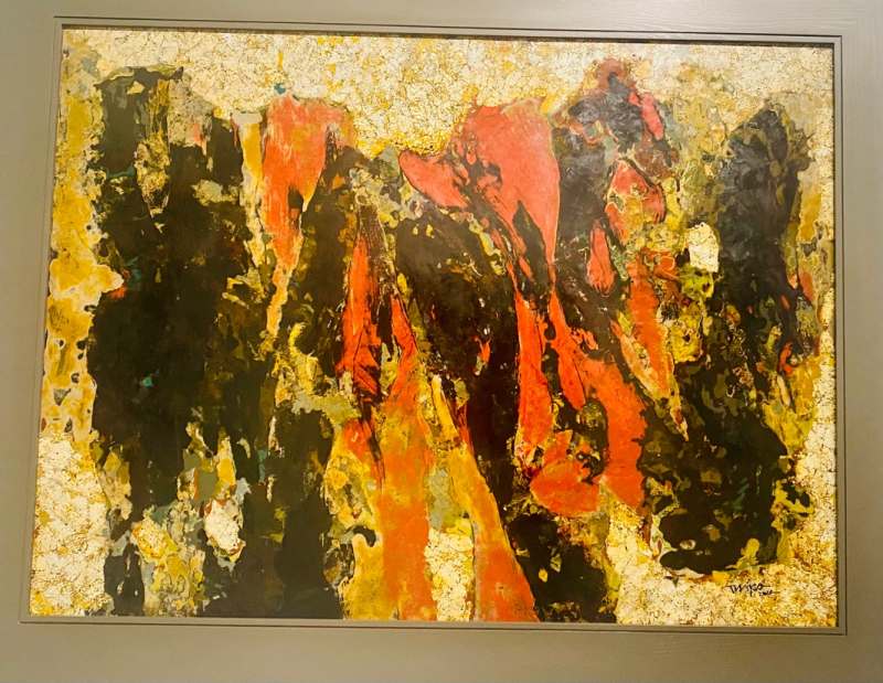 Tác phẩm Tháng giêng với hình ảnh tượng hình mới lạ Cre: Internet